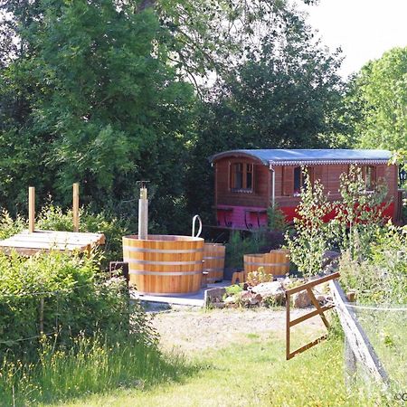 La Lande-de-Goult Maison Isolee Avec Spa Nordique, Piscine Et Jardin Privatif Au Coeur De La Nature - Fr-1-497-116ヴィラ エクステリア 写真