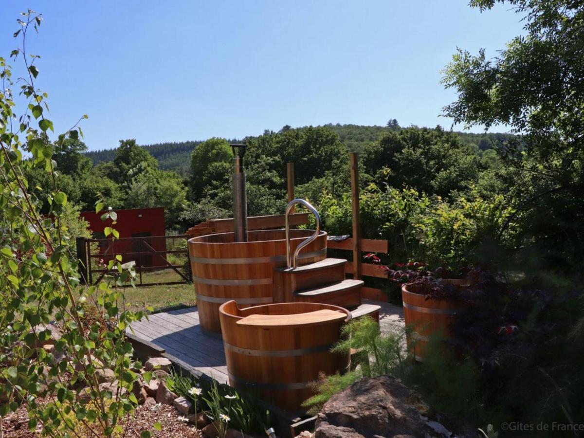 La Lande-de-Goult Maison Isolee Avec Spa Nordique, Piscine Et Jardin Privatif Au Coeur De La Nature - Fr-1-497-116ヴィラ エクステリア 写真