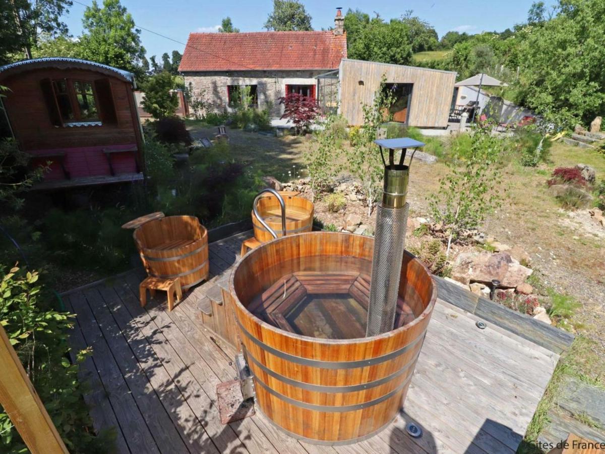 La Lande-de-Goult Maison Isolee Avec Spa Nordique, Piscine Et Jardin Privatif Au Coeur De La Nature - Fr-1-497-116ヴィラ エクステリア 写真