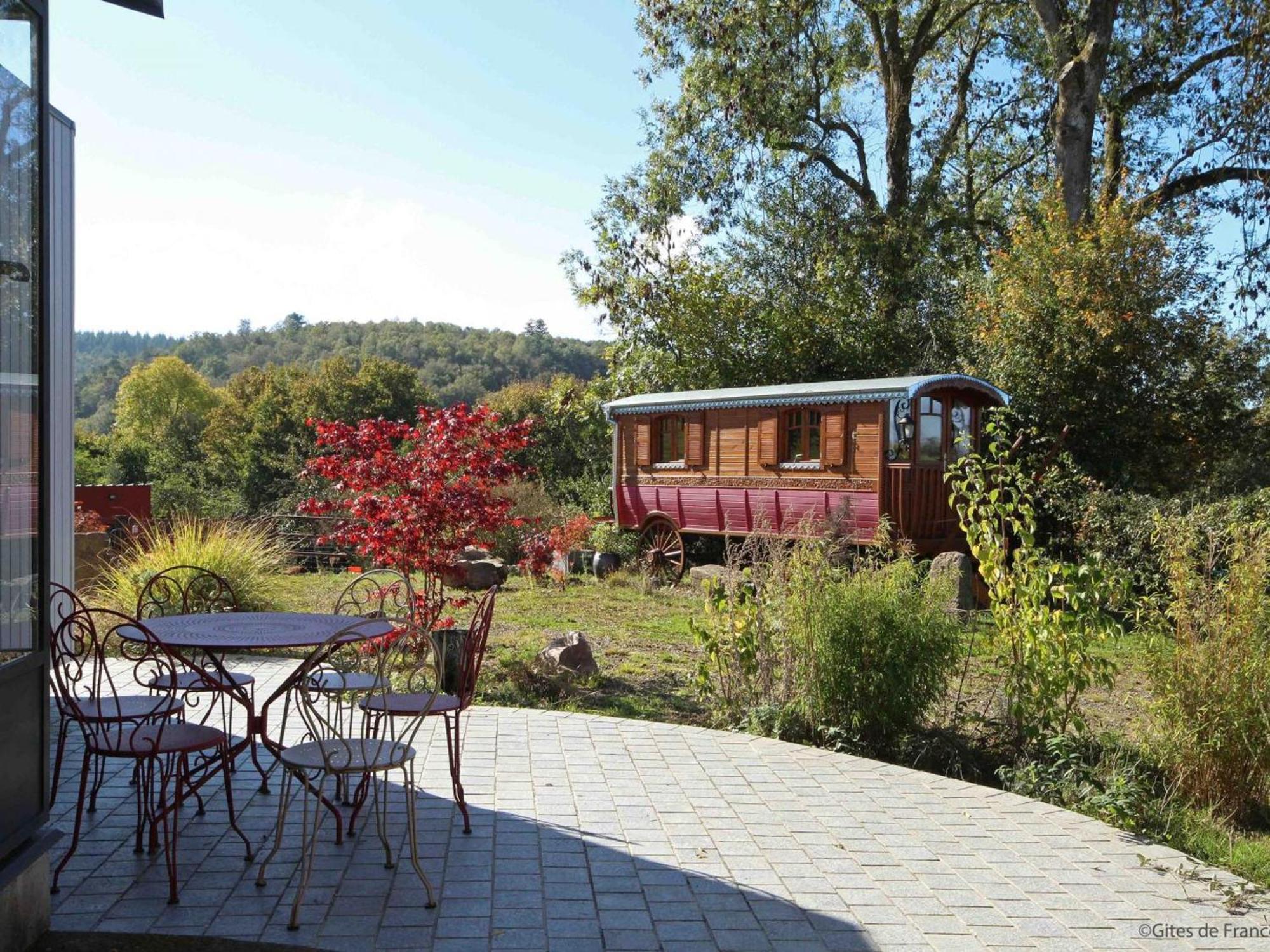 La Lande-de-Goult Maison Isolee Avec Spa Nordique, Piscine Et Jardin Privatif Au Coeur De La Nature - Fr-1-497-116ヴィラ エクステリア 写真